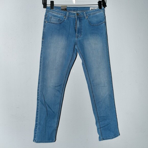 Buffalo David Bitton Adam Slim Stretch Jeans‎ Mens Blue Medium Wash - Picture 2 of 8